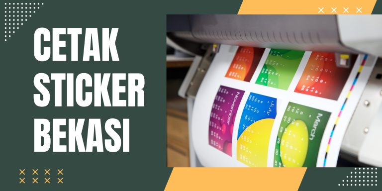 Cetak sticker Bekasi